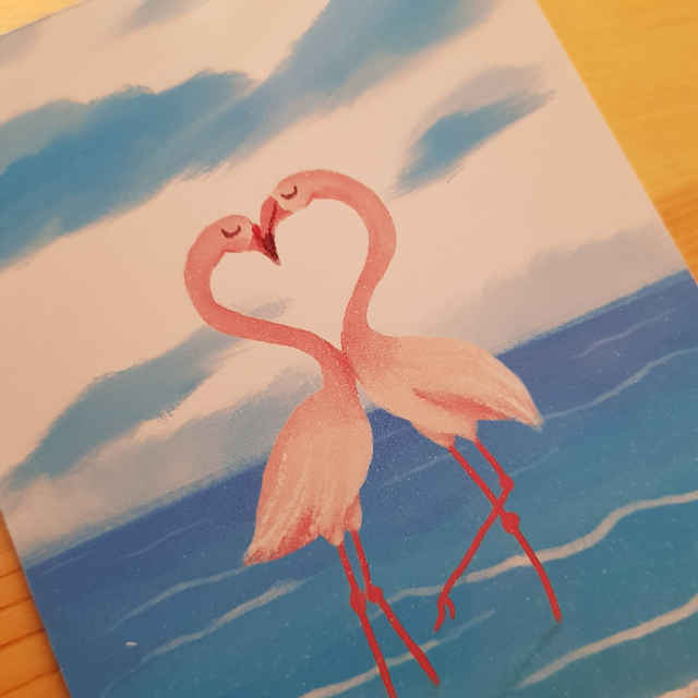 Hug Me Flamingo