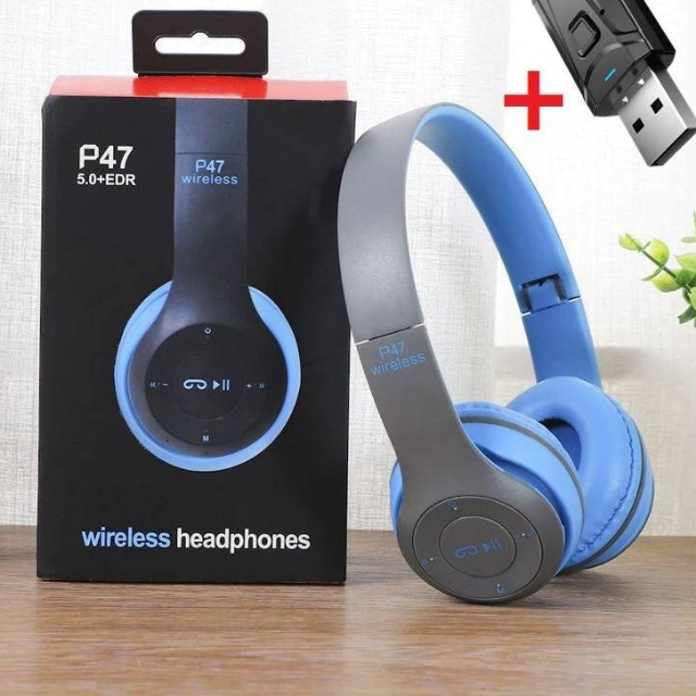 P47 Headphones  Wireless Headphones For Android/iPhone/PC