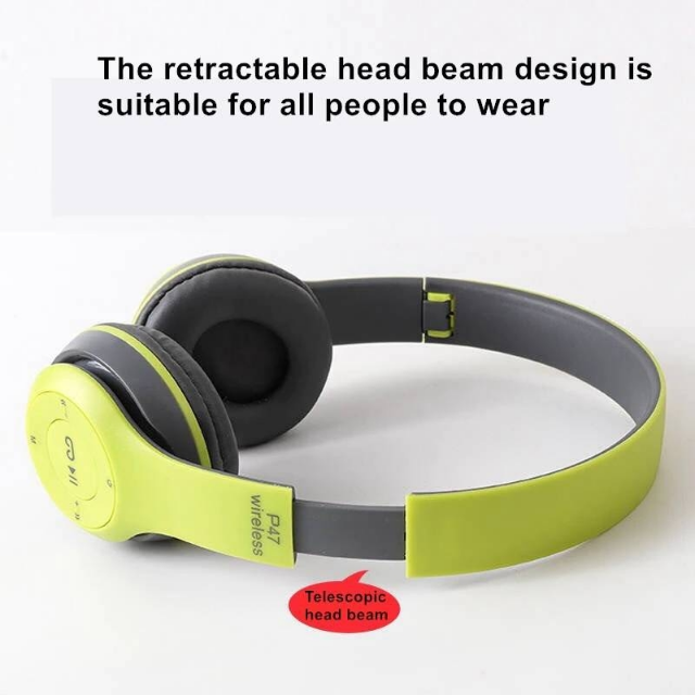 P47 Headphones  Wireless Headphones For Android/iPhone/PC