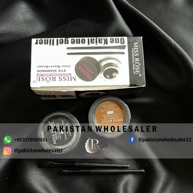 Miss Rose Kajal + Gel Liner