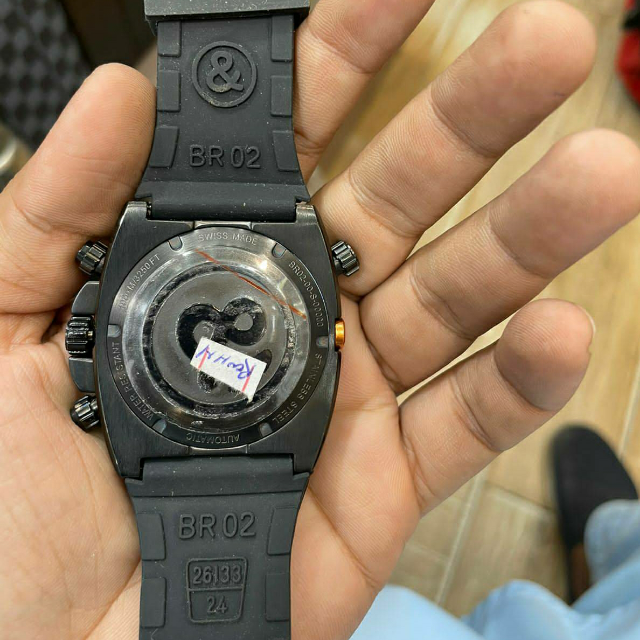 Br 02 First Copy Watch For Men- black