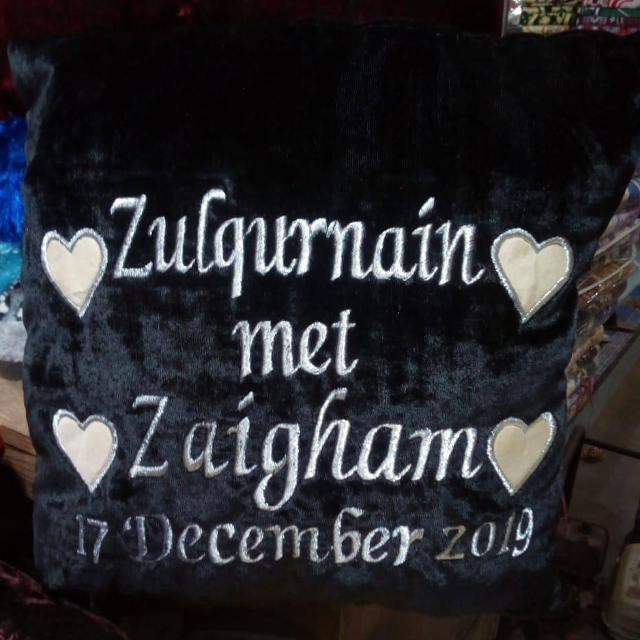 Customized Velvat Pillows