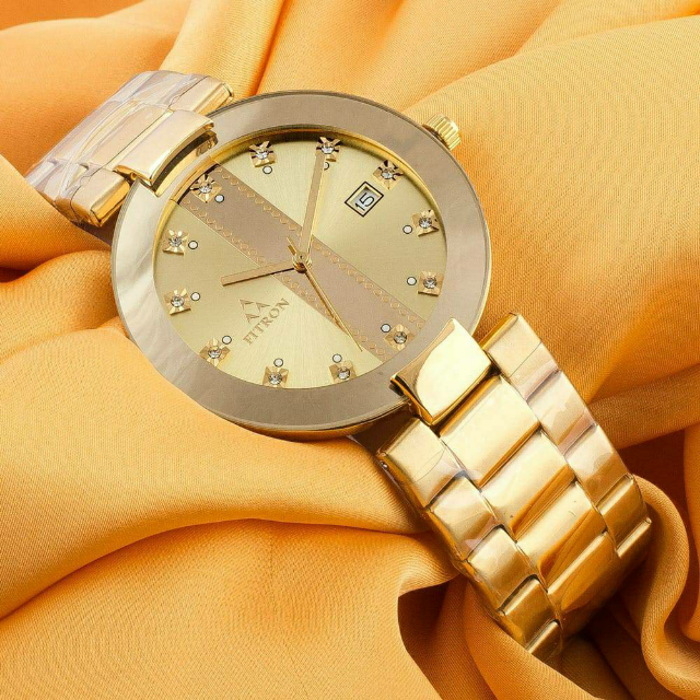 Fitron date Chain Watch For Men.