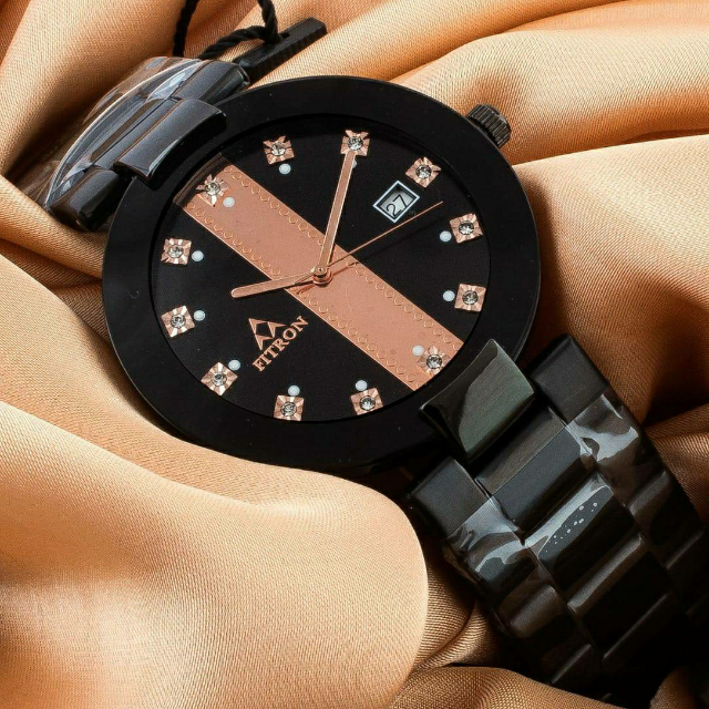 Fitron date Chain Watch For Men.