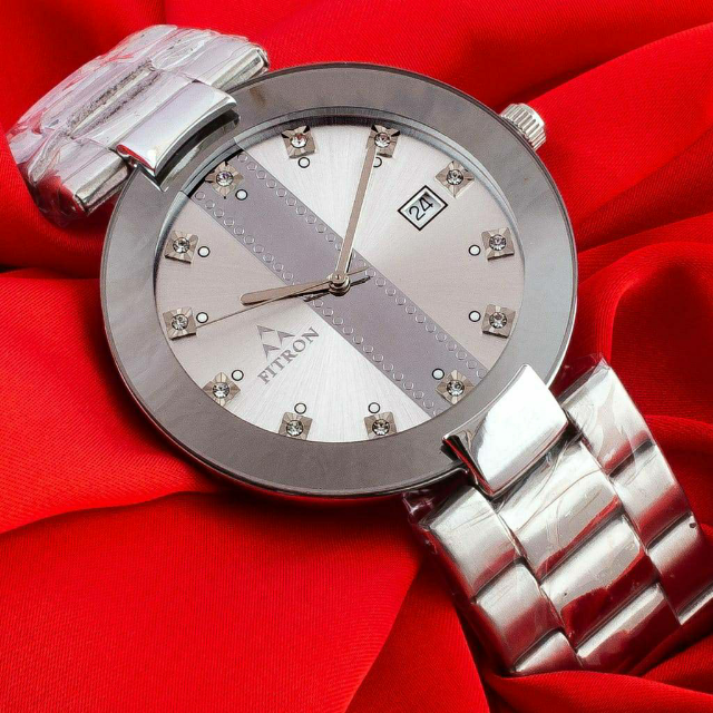 Fitron date Chain Watch For Men.