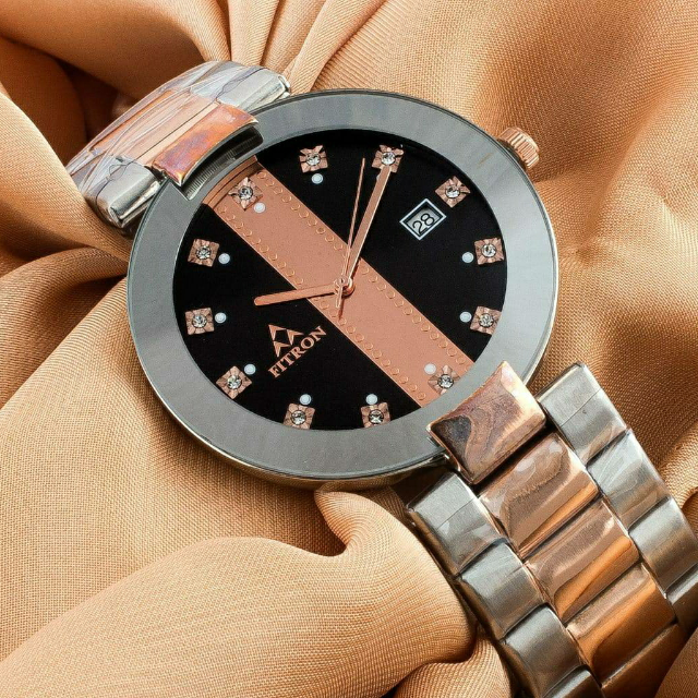 Fitron date Chain Watch For Men.