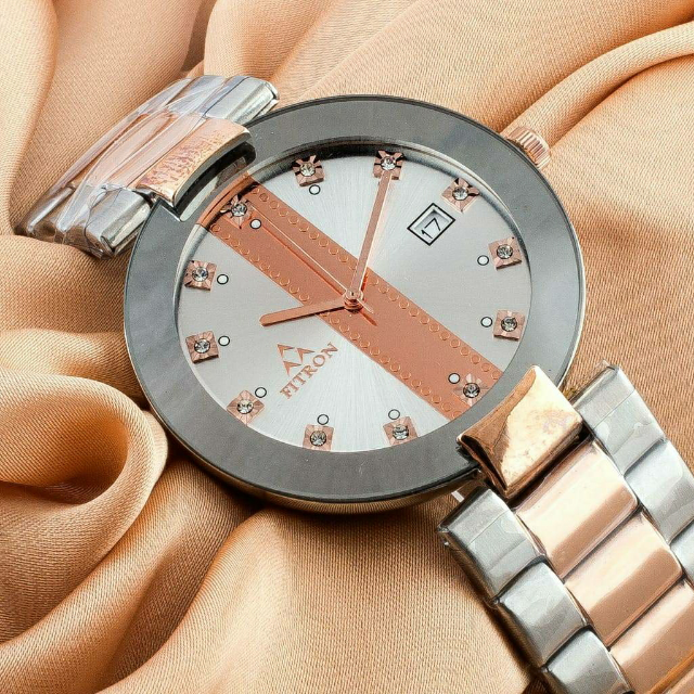 Fitron date Chain Watch For Men.