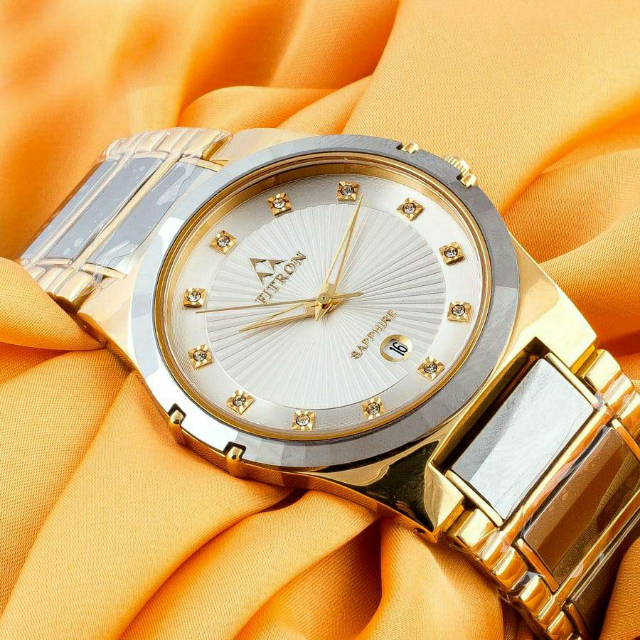 Fitron Original Ceramic Chain Date Watch