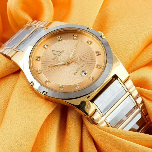 Fitron Original Ceramic Chain Date Watch