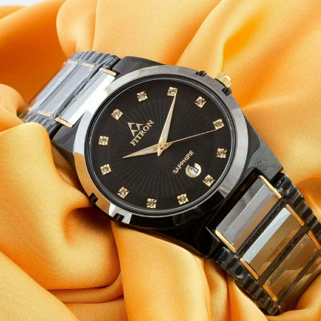 Fitron Original Ceramic Chain Date Watch