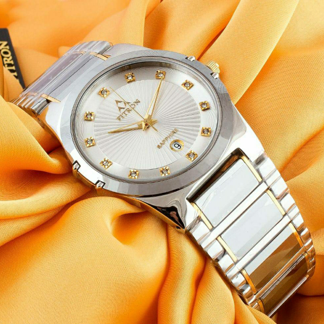 Fitron Original Ceramic Chain Date Watch