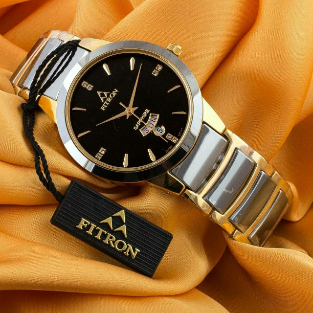 Fitron Day+date Watch For Men.
