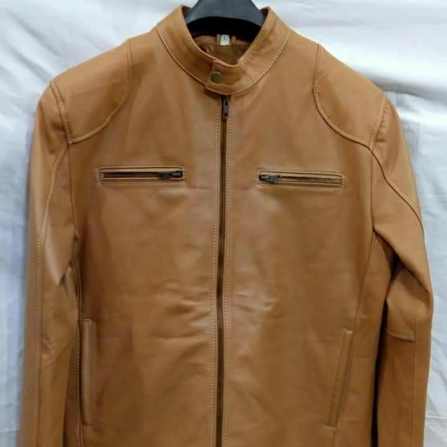 Original Leather Men T-shirts Different Sizes And Colours