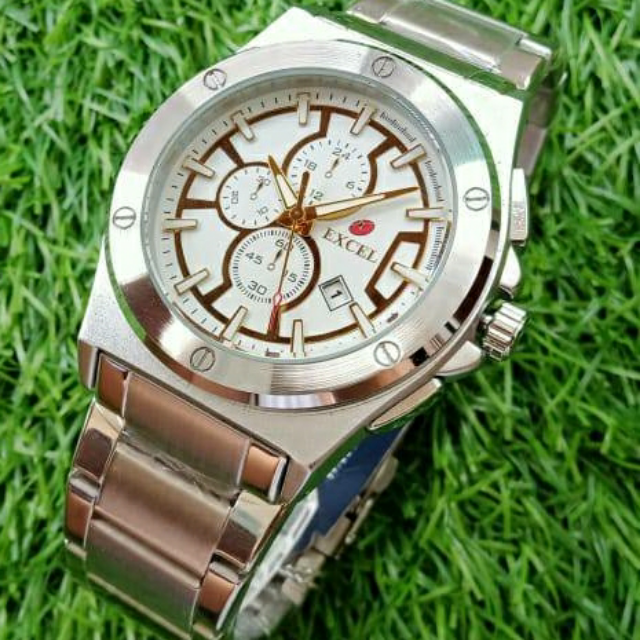 Excel Stainless Steel Watch For Men.