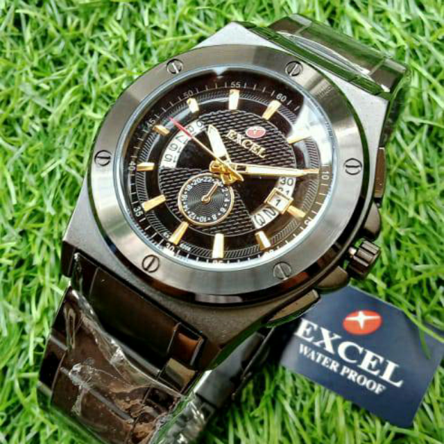 Excel Stainless Steel Watch For Men.