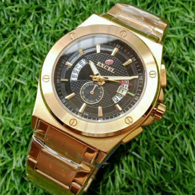 Excel Stainless Steel Watch For Men.
