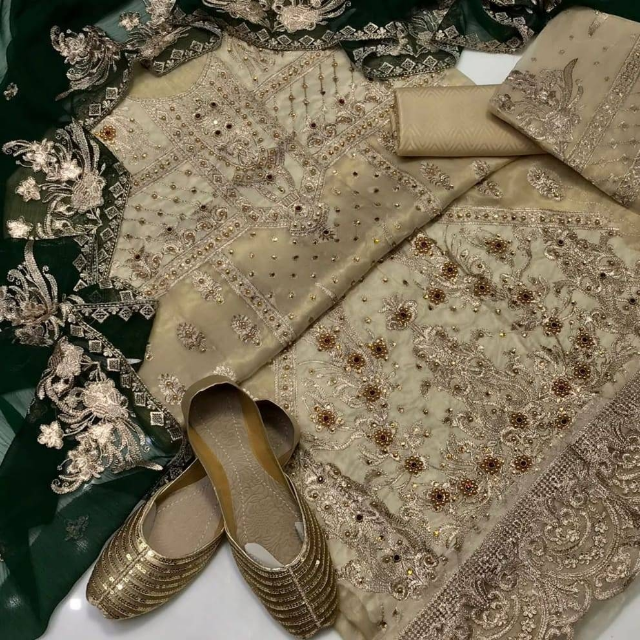 Masori Silk Fancy Work 3 PC