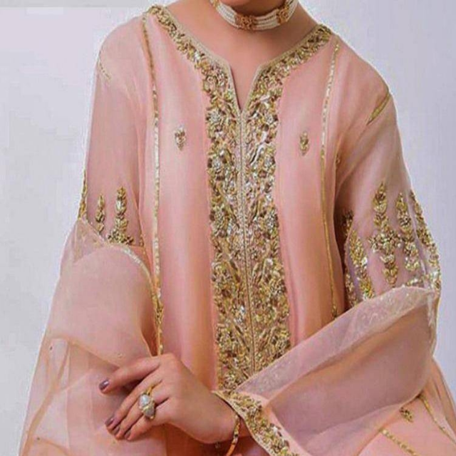 Organza Suit BY AGHA Noor 3PC