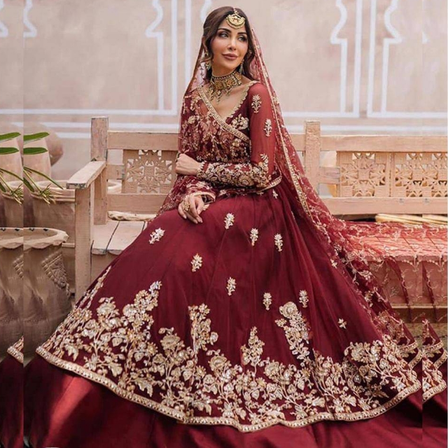 Lehenga Semi Pure Chiffon 3PC