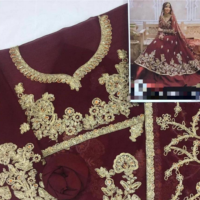 Lehenga Semi Pure Chiffon 3PC