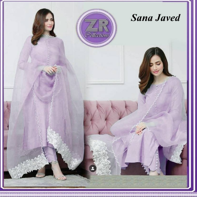 Cotton By Sana Javed Unstitched 3PC