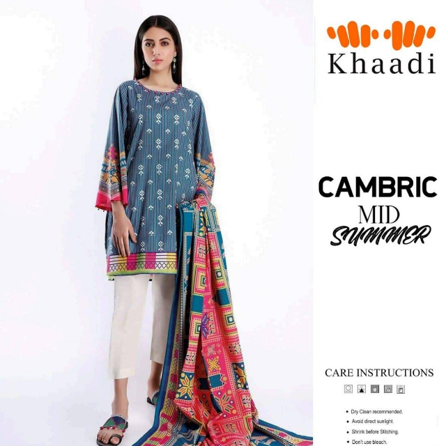 Cambric Digital Print By Kaadi