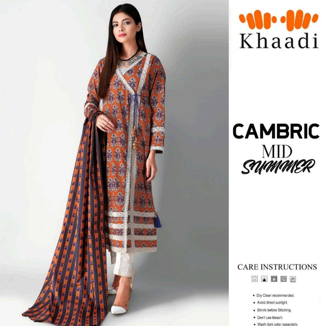 Cambric Digital Print By Kaadi