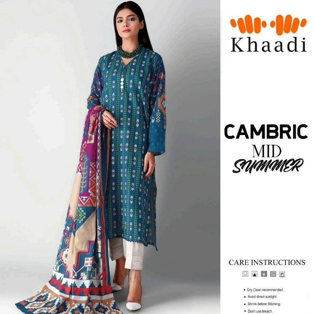 Cambric Digital Print By Kaadi