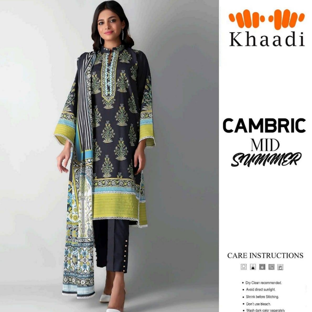 Cambric Digital Print By Kaadi