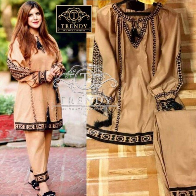 Linen By Trendy 2PC