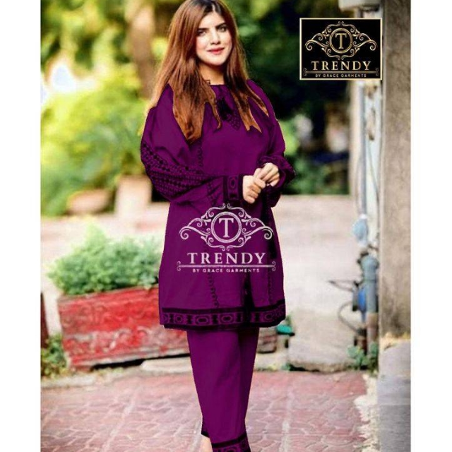 Linen By Trendy 2PC
