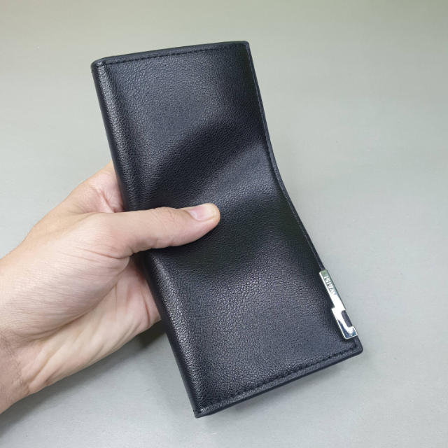 Long Leather Wallet Boweisi