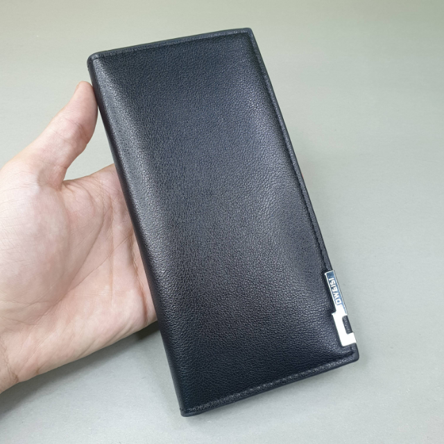 Long Leather Wallet Boweisi