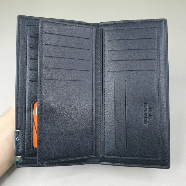 Long Leather Wallet Boweisi