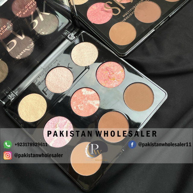 Final Touch SPARK Highlighter + Blush + Contour Palette