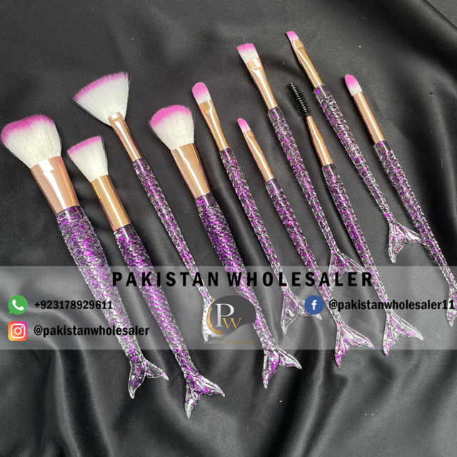 Mermaid Brushes 10 Pcs
