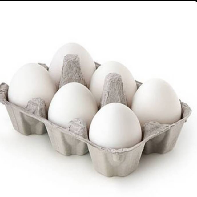 Ajwa White Egg Half Dozen