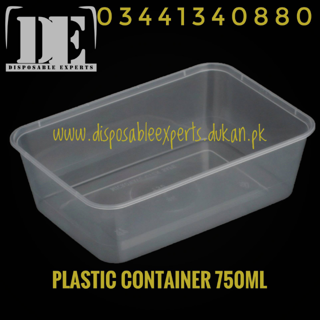 Plastic Food Container 750ml