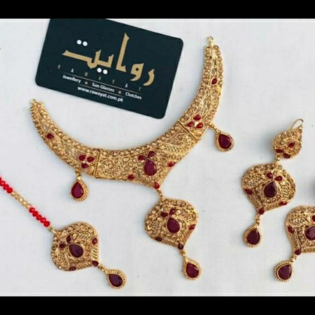 Gold Platted Bridal Set