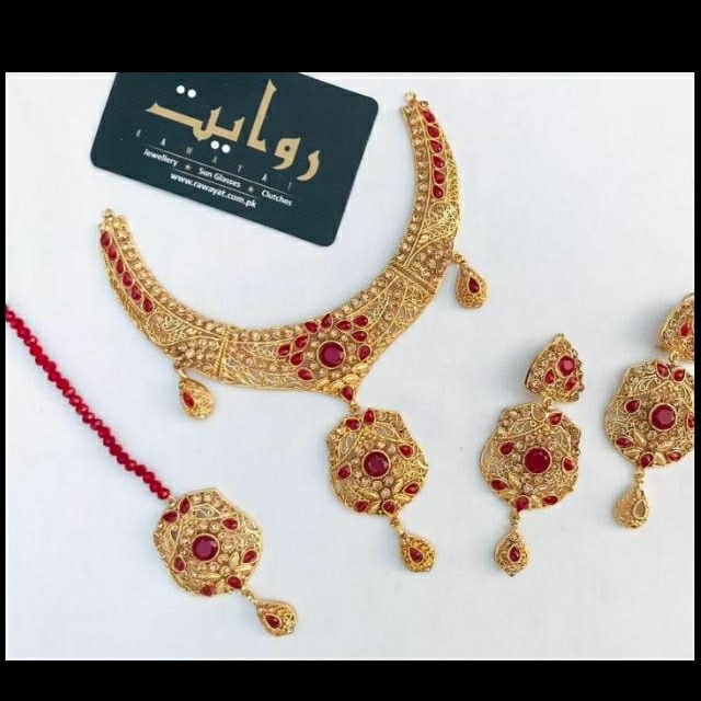 Gold Platted Bridal Set
