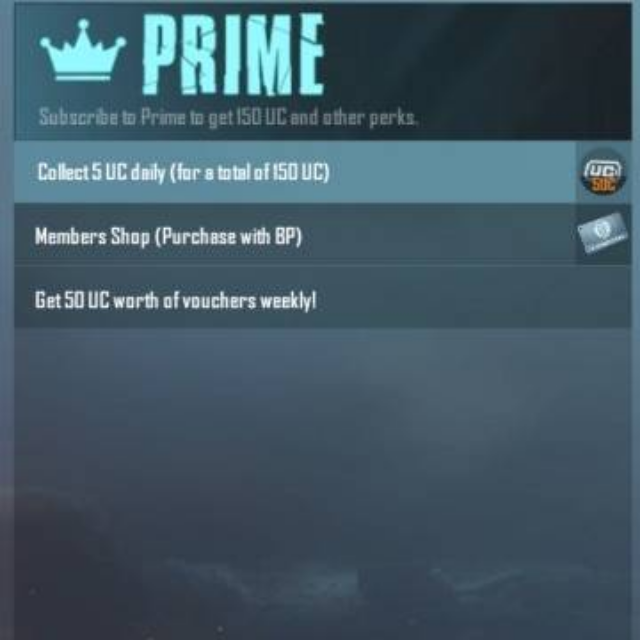 PUBG Prime Subscription