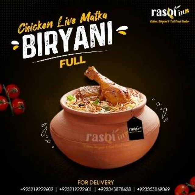 Special Chicken Matka Biryani Live