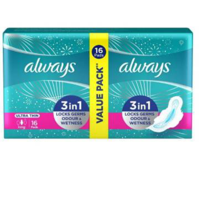 Always Ultra s3 duo Pack 16 pads
