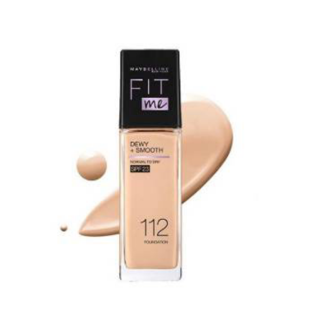 Maybeline ny New york  Fit Me dewy +smooth liquid foundation spf 23-