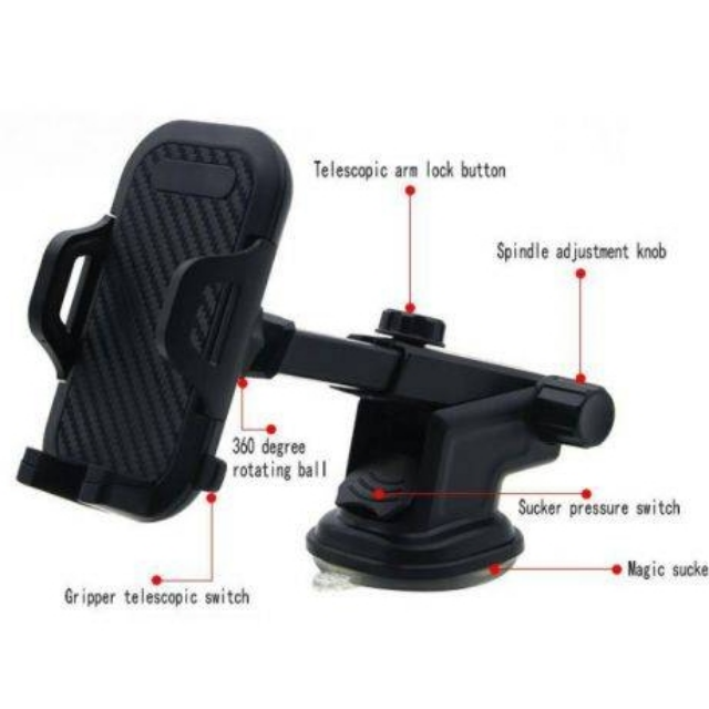 Car Holder Stand Cradle YQ-XP019 Black