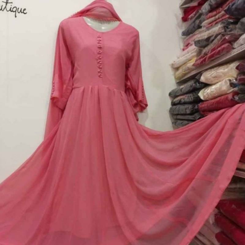 Three piece Chiffon dress