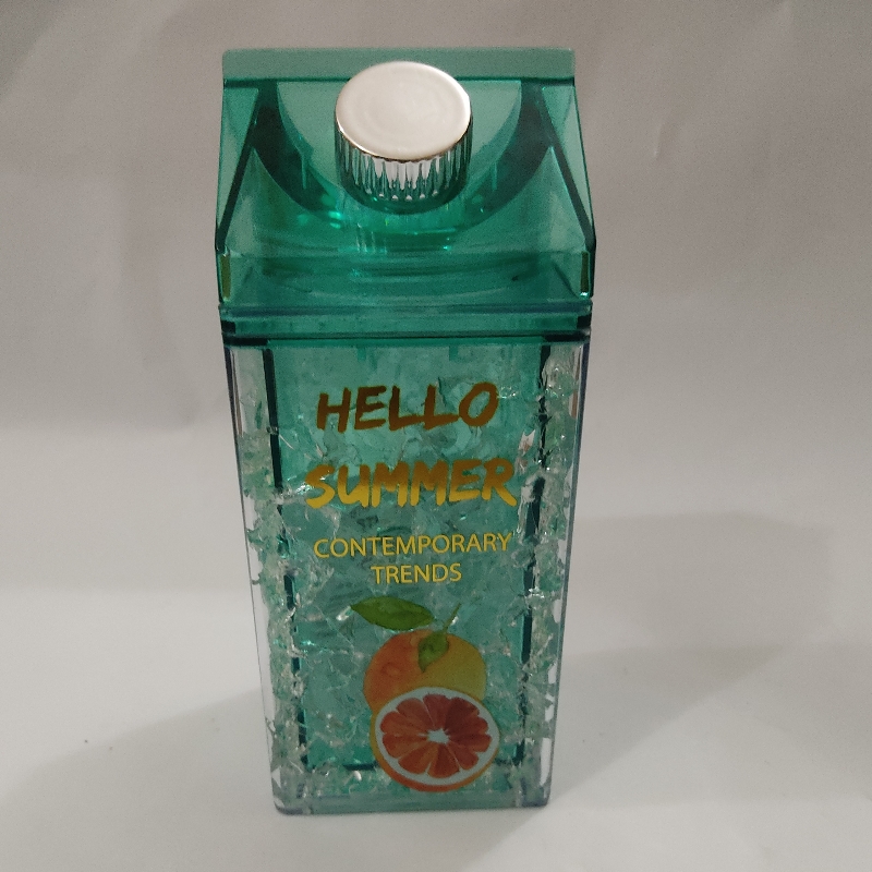 Jell Filled Carton Sipper Glass