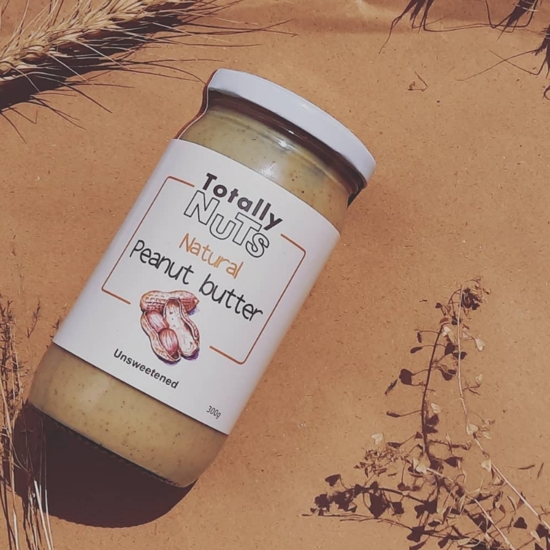 Totally Nuts Natural Peanut Butter Unsweetened