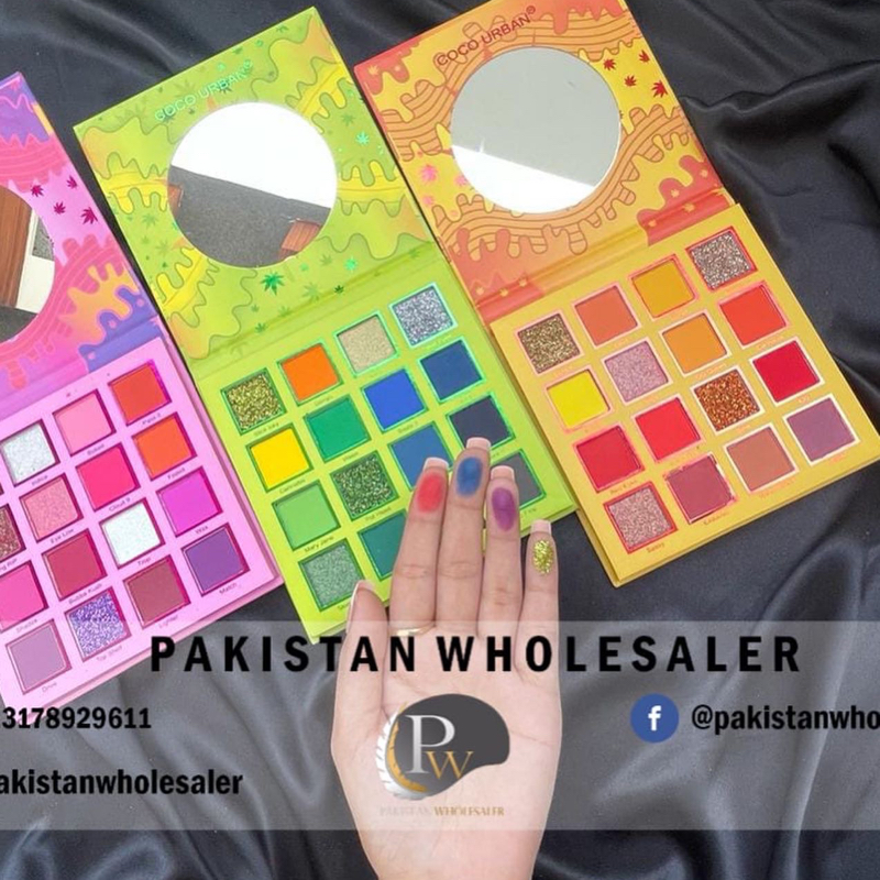 Coco Urban ( Purple Haze , Girl Scout , Orange Pop ) Eyeshadow Palette