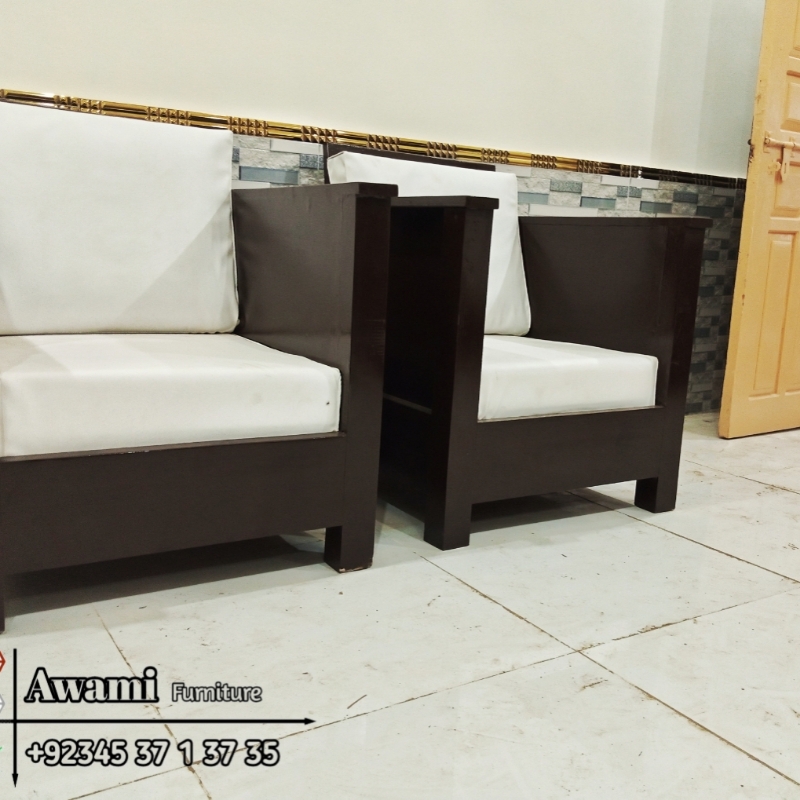 Double bed sofa set table and side tables